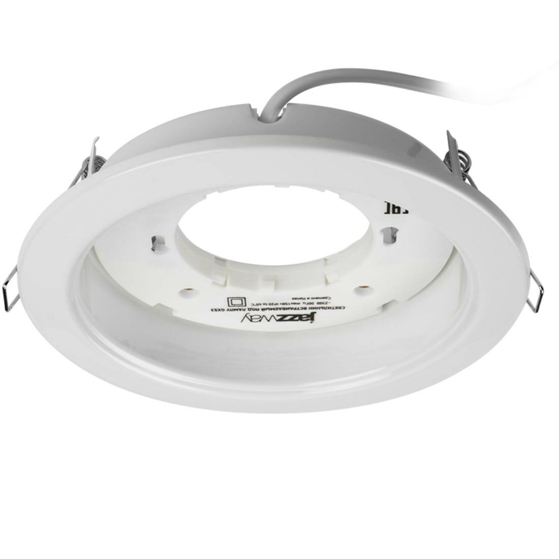 Светильник встраиваемый JazzWay PGX70 40W GX70 IP20 белый .1027634