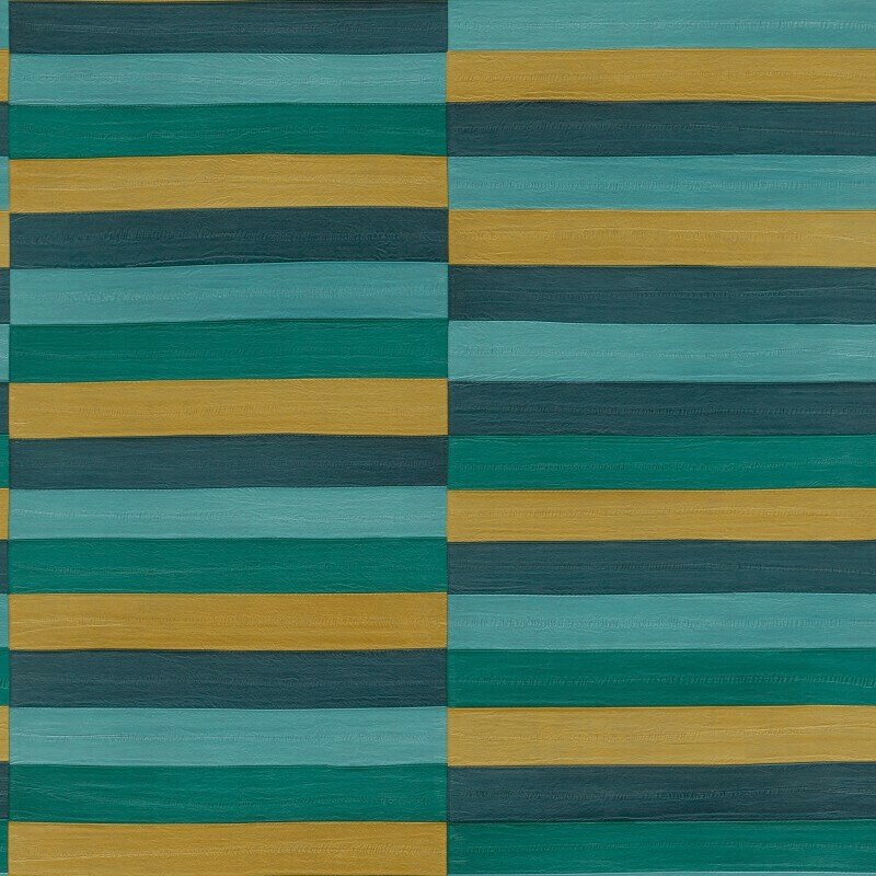 Обои Rasch Club 418736 0.53 на 10.05 цвет бирюзовый рисунок геометрический моющиеся