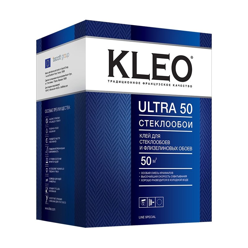 Клей обойный Kleo Ultra 50 500 г