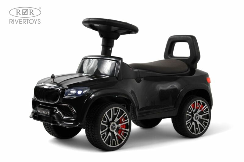 Другие электромобили Rivertoys Детский толокар Mercedes-Benz GLS 600 Z003ZZ-D черный — фото 1