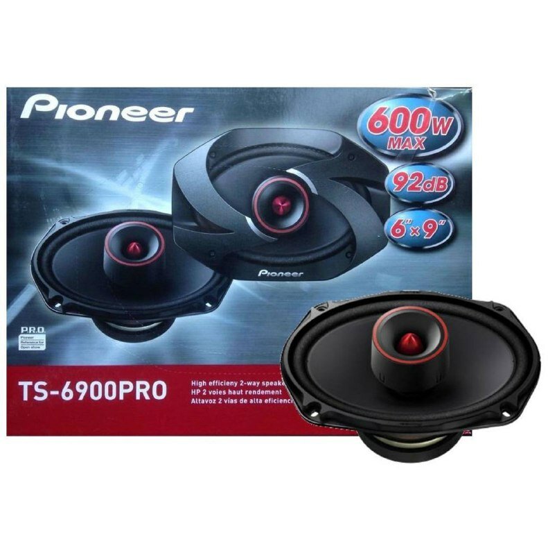 Акустика автомобильная Pioneer TS-6900PRO, 100/600Вт, 2 полосы, 4Ом