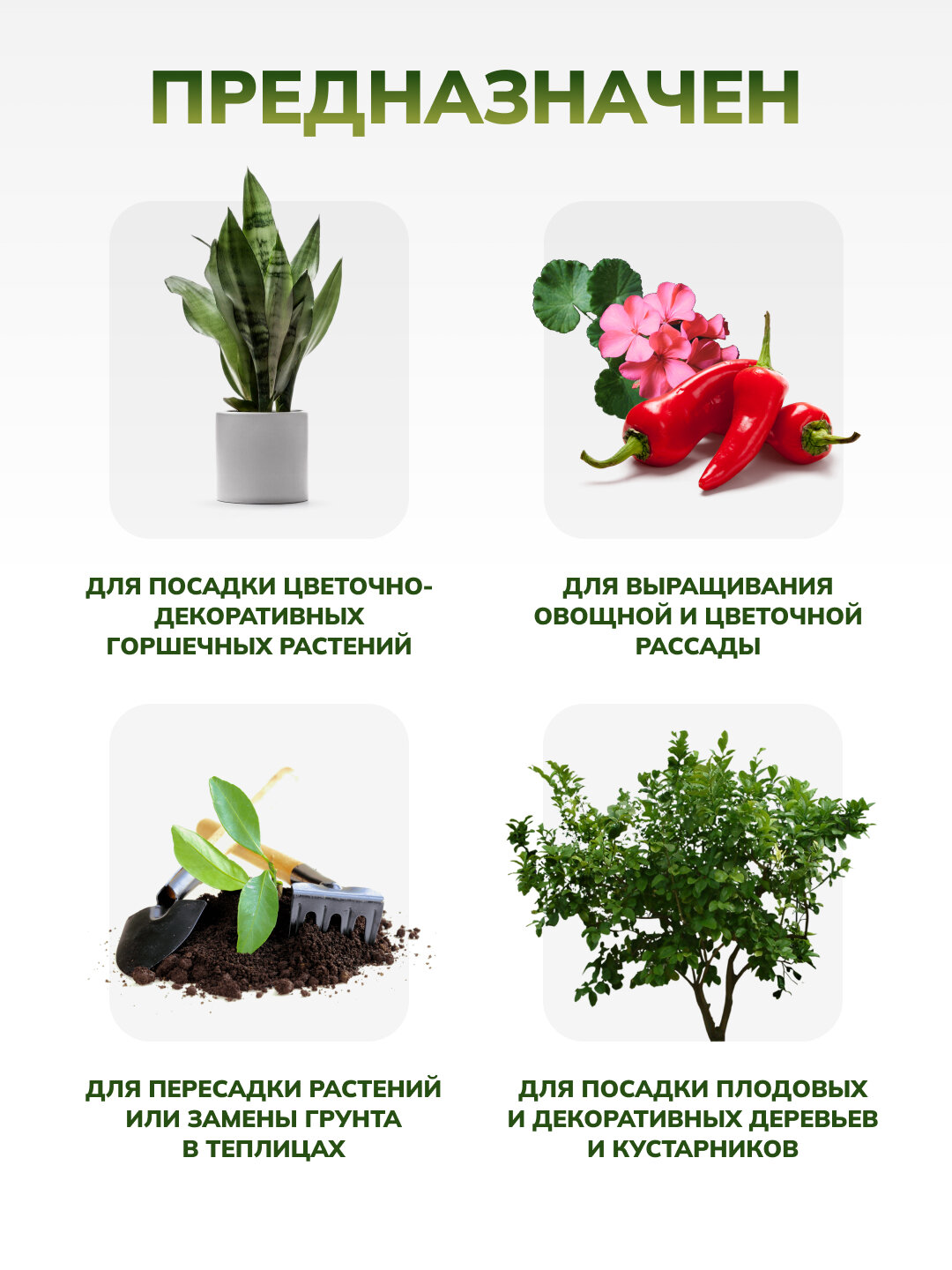 Грунт для растений с биогумусом земля для цветов 2,5 л InHome Green — фото 1