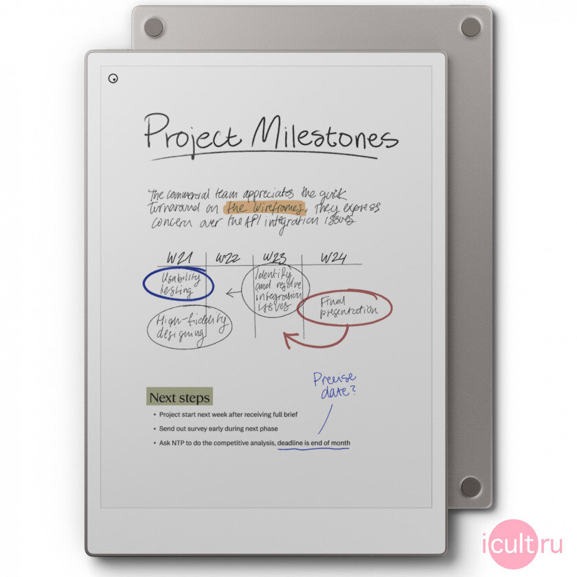 Графический планшет reMarkable Paper Pro 11.8” (2024), без аксессуаров