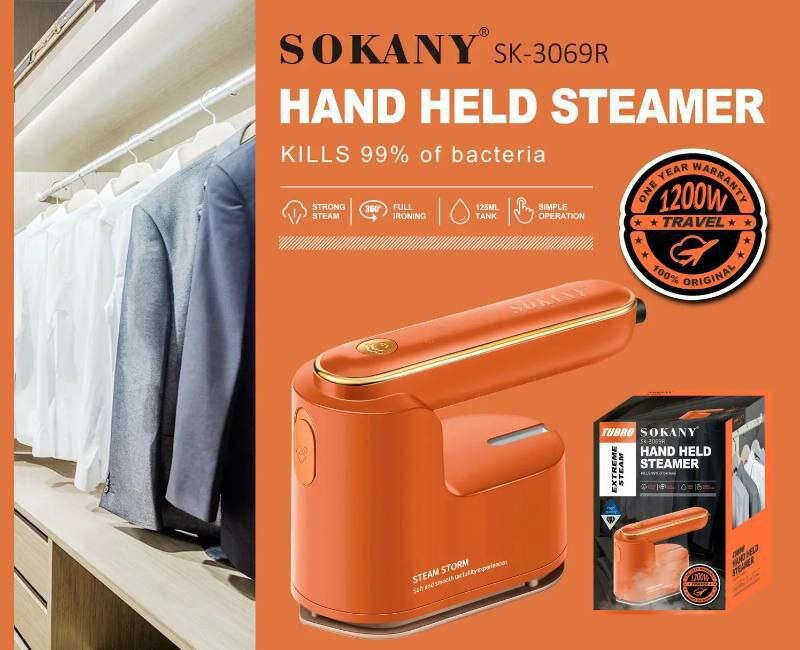 Утюг дорожный SOKANY SK-3069, 1200Вт