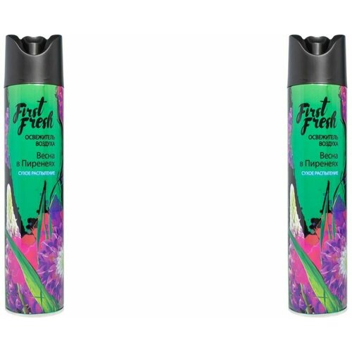 First Fresh Освежитель воздуха Весна в Пиренеях, 300 мл, 2 шт