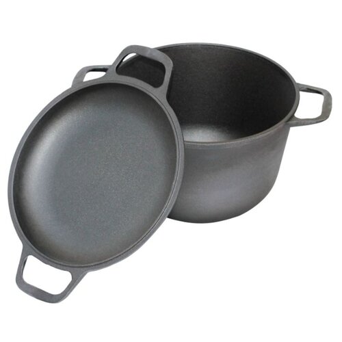 фото Кастрюля биол 4,0 л с крышкой-сковородой