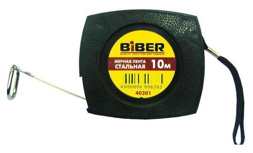 Biber Мерная лента стальная 10м 40201 тов-049306