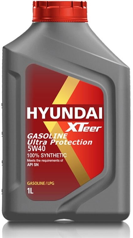 Моторное масло Hyundai XTeer Gasoline Ultra Protection 5W-40 (1л) HY-5W40-ULT-1L