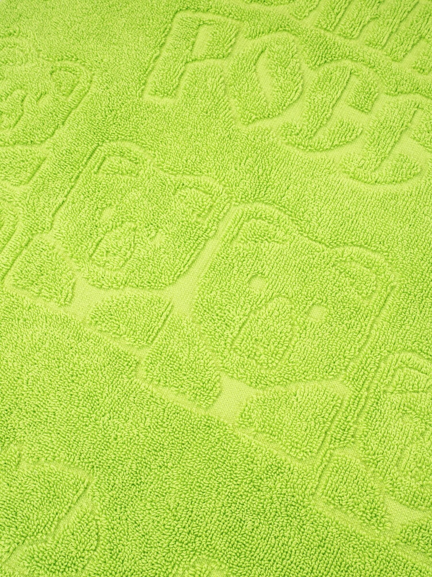 Полотенце махровое Таинственный Лес салатового цвета, 40х70