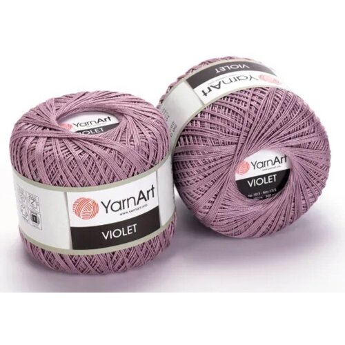 Пряжа для вязания Yarnart Violet 100% мерсерезированный хлопок;50гр-282м(1 моток)