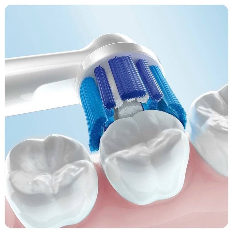 Cменные насадки для электрической зубной щетки Oral-B Precision Clean (4 шт.) - фотография № 5