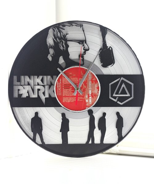 Часы из пластинки Linkin Park / Линкин Парк