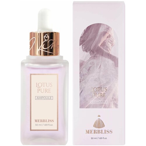 MERBLISS Сыворотка для лица с экстрактом лотоса Lotus Pure Ampoule