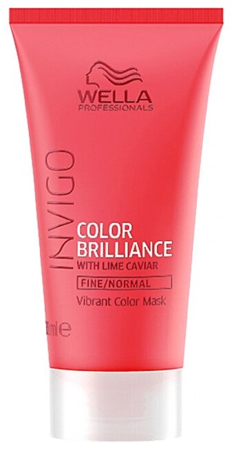 Wella Professionals INVIGO COLOR BRILLIANCE Маска-уход для защиты цвета тонких и нормальных волос, 30 мл