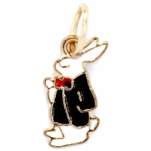 фото Handinsilver ( посеребриручку ) шарм-медальон "кролик" (1шт)