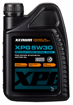 Полиалкиленгликолевое моторное масло (ПАГ) с добавлением эстеров Xenum XPG 5W30 (1 л)