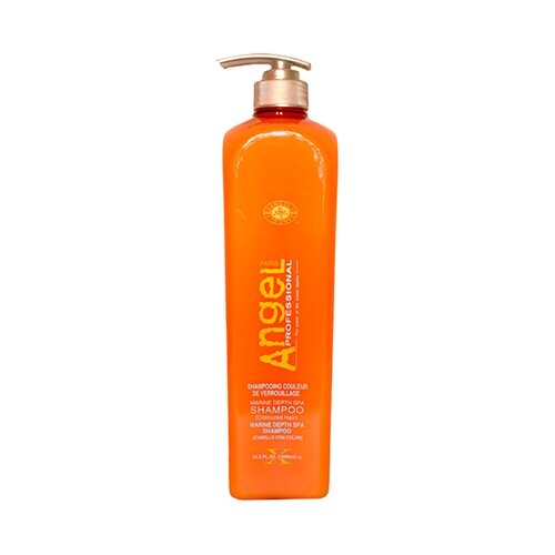 Angel Professional шампунь Marine Depth Spa для окрашенных волос, 1000 мл angel professional шампунь marine depth spa для волос склонных к появлению перхоти 1000 мл