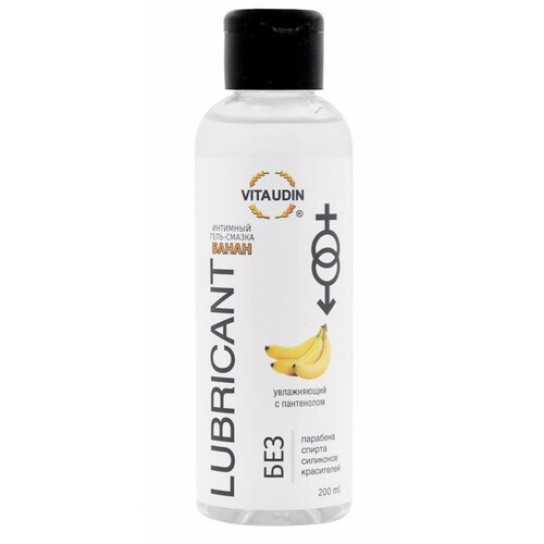 VITA UDIN Интимный гель-смазка на водной основе VITA UDIN с ароматом банана - 200 мл. (4673730464006)