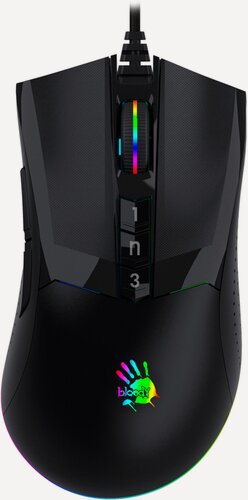 Изображение товара Мышь A4Tech Bloody W90 Pro черный оптическая (16000dpi) USB (10but)