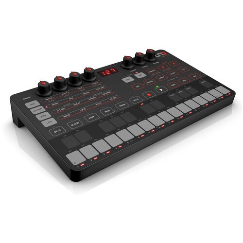 IK Multimedia Аналоговый синтезатор UNO Synth black korg monologue sv монофонический аналоговый синтезатор