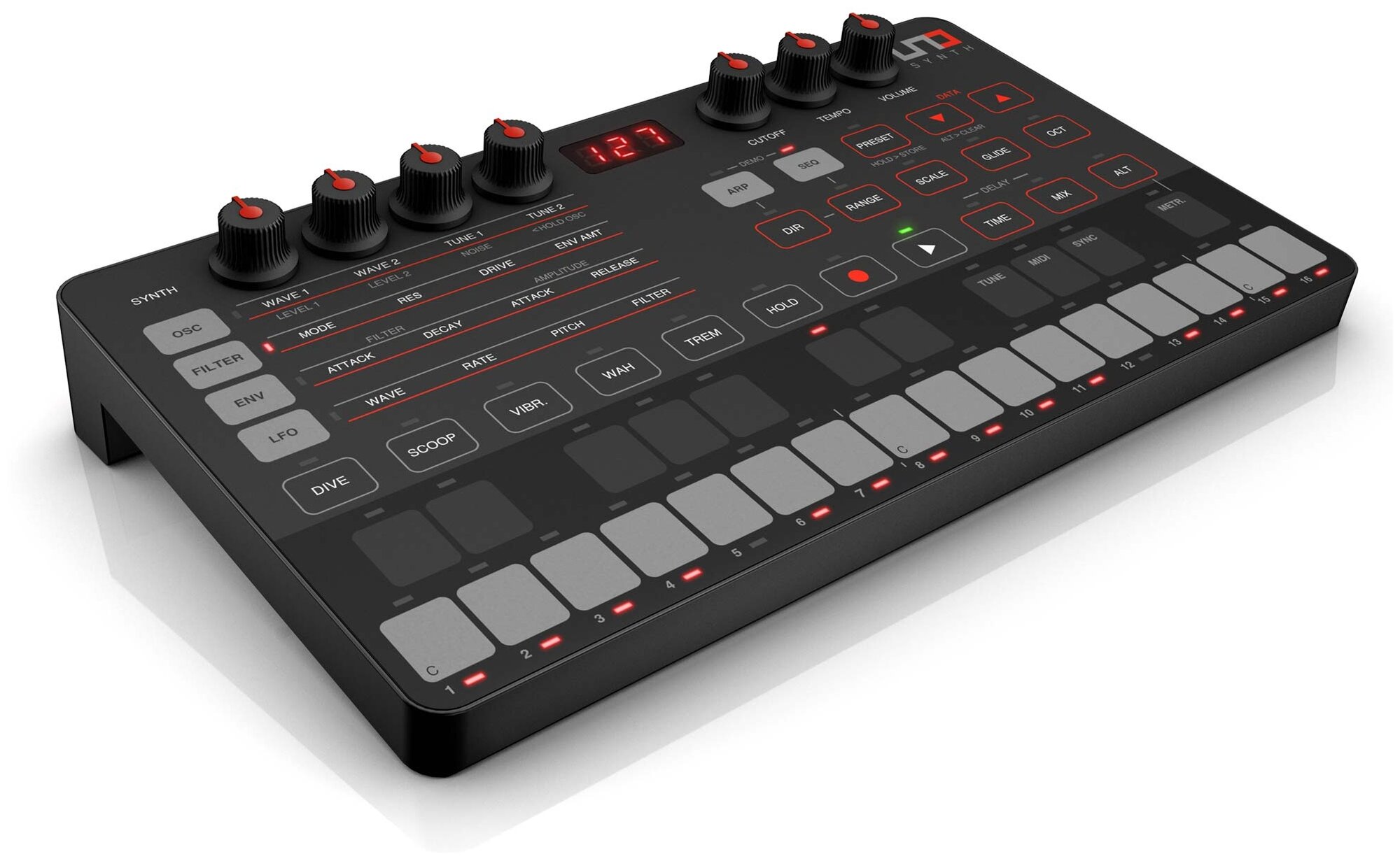 IK Multimedia Аналоговый синтезатор UNO Synth