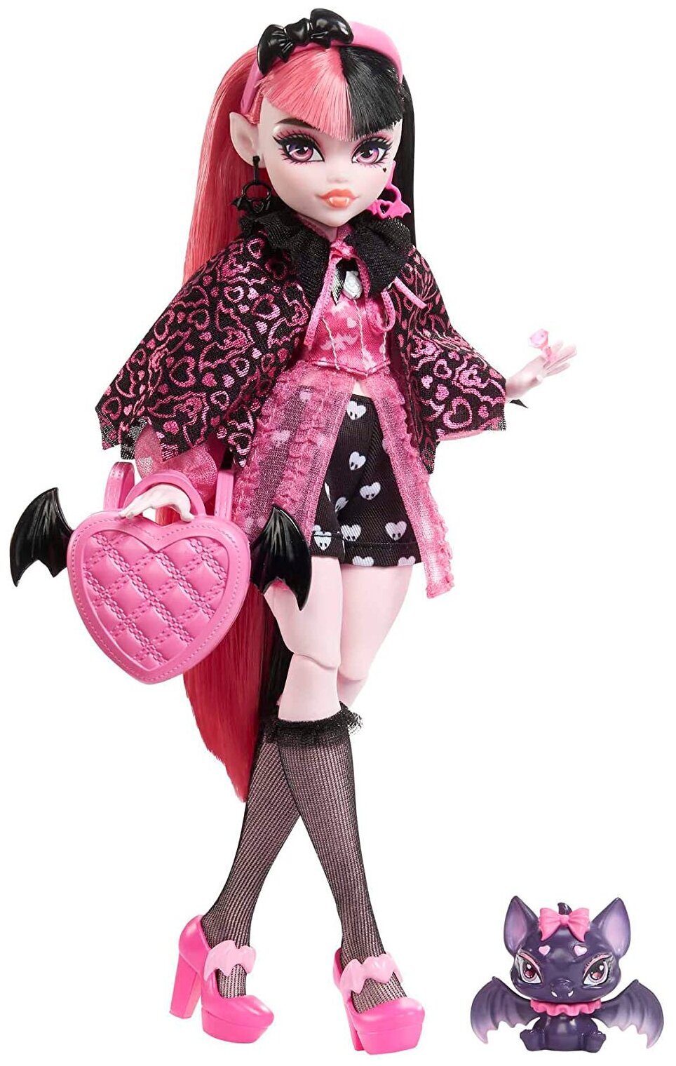 Кукла Монстер Хай Дракулаура перевоплощение поколение G3 бейсик 2022, Monster High Basic Draculaura
