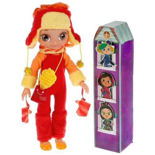 кукла коллекционная девочка в зимней одежде с лопаткой Кукла Аленка в зимней одежде 296134