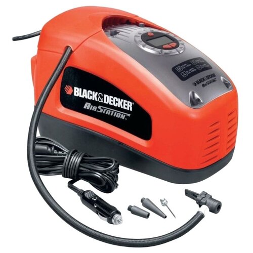 фото Автомобильный компрессор black+decker