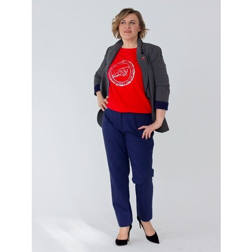 Брюки бананы , размер 48/50, синий