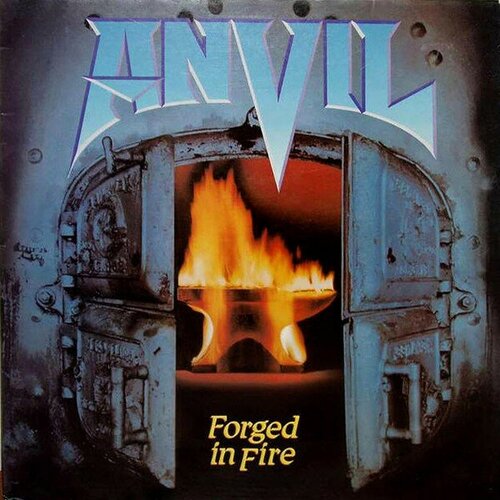 Anvil 'Forged in Fire' LP/1983/Rock/France/Nmint white skull metal never rusts lp curacao vinyl