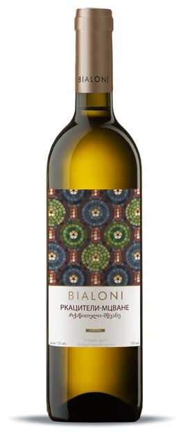 Вино Bialoni Ркацители и Мцване 0,75 л