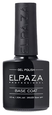 ELPAZA Базовое покрытие Base Coat, прозрачный, 10 мл, 50 г