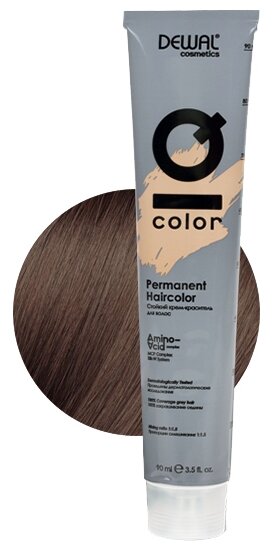 Dewal Cosmetics Краситель перманентный IQ COLOR, 5.0 Light brunette