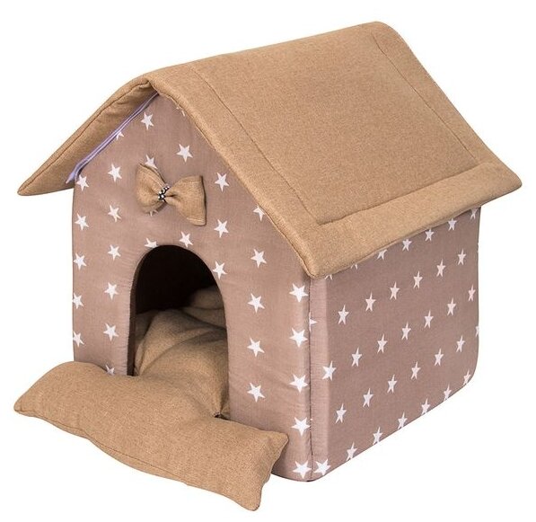 Домик для собак и кошек HutPets LittleHouse 45х40х45 см