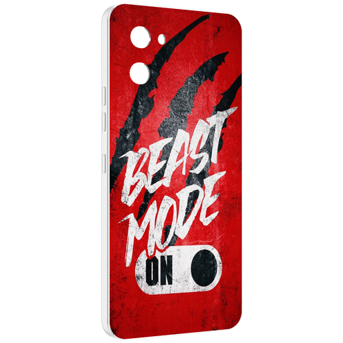 чехол mypads beast inside you для samsung galaxy xcover 5 задняя панель накладка бампер Чехол MyPads BEAST inside You для UMIDIGI G1 задняя-панель-накладка-бампер