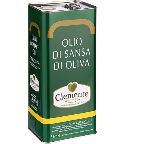 Масло оливковое Clemente рафинированное Sansa di Oliva, 5л, Италия