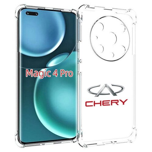 Чехол MyPads Chery-3 мужской для Honor Magic4 Pro / Magic4 Ultimate задняя-панель-накладка-бампер чехол mypads дженезис genesis 2 мужской для honor magic4 pro magic4 ultimate задняя панель накладка бампер