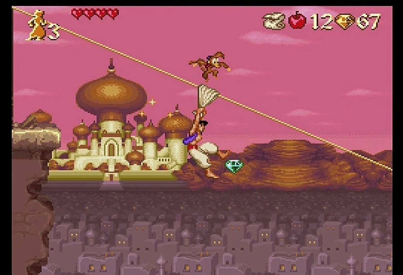 Игра Disney Classic Games: Aladdin and The Lion King