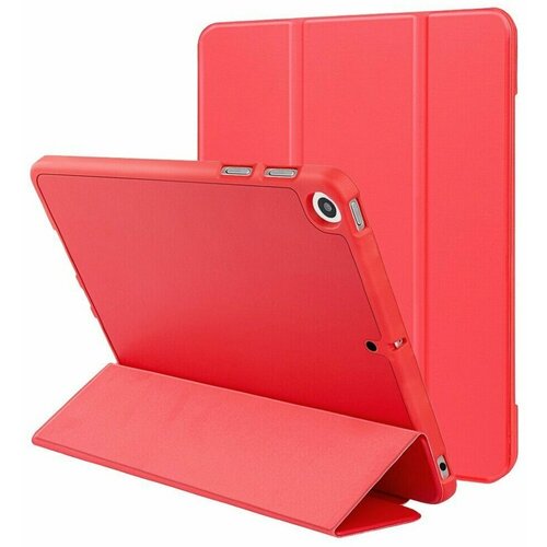 Чехол на iPad 7 2019, iPad 8 2020, iPad 9 2021 - 10,2 дюйма (красный) pu leather case for ipad 8th gen 2020 flip cover case capa ipad 10 2 tablet case for ipad 7th generation smart stand with stylus