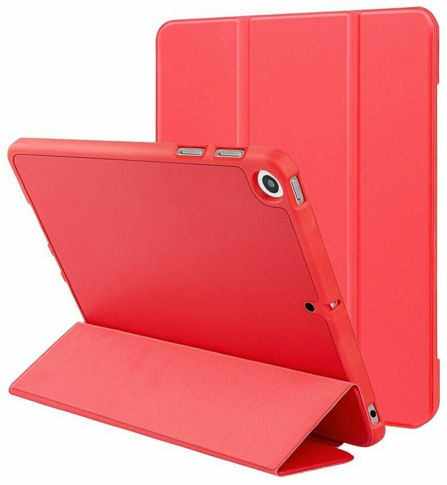 Чехол на iPad 7 2019, iPad 8 2020, iPad 9 2021 - 10,2 дюйма (красный)