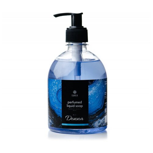 Fabrik Cosmetology, Мыло жидкое парфюмированное Donna, 500мл парфюмированное жидкое мыло prima donna