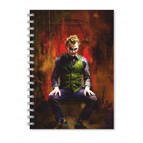 Тетрадь BUGRIKSHOP А4 принт Джокер, Joker - J0010