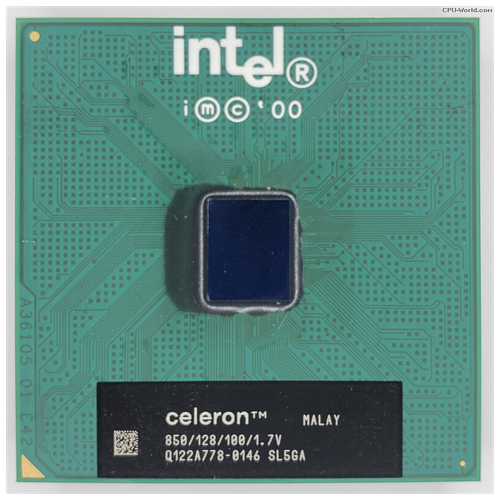 Процессор Intel Celeron 850MHz 1 x 850 МГц, OEM процессор intel celeron g3900 oem cm8066201928610