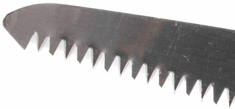 Пила садовая, ножовка садовая, полотно 27 см, закаленные зубья 3D заточка. Деревянная ручка. - фотография № 3
