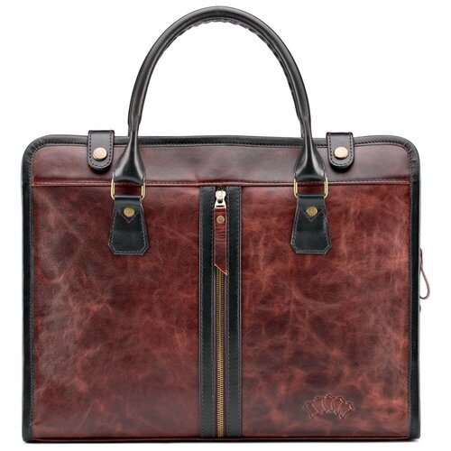 фото Кожаная деловая сумка "юстин" . кожинка. мастерская сумок кожинка