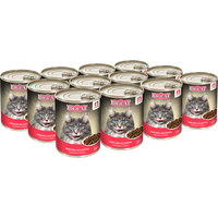 Влажный корм для кошек Зоогурман Big Cat, с мясным ассорти (кусочки в желе) 350 г х 12 шт.