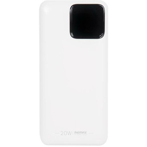 Внешний аккумулятор REMAX RPP-513 Suji Series 20W+22.5W PD+QC Fast Charging Cabled Power Bank, 3.0A, (20000mAh), белый