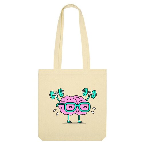 фото Сумка шоппер us basic, бежевый