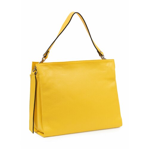 фото Сумка sefaro, фактура зернистая, желтый