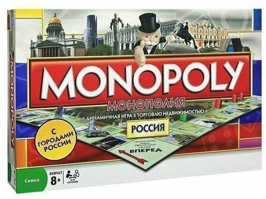 Настольная игра Монополия Россия 6155